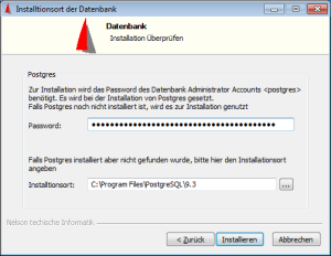 Es wurde eine Installation gefunden Es wurde eine Installation gefunden