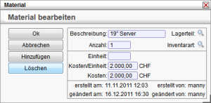 Materialplanung Materialplanung