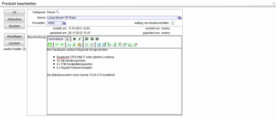 Vollständige Palette Vollständige Palette