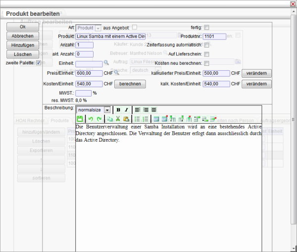 2 Pallette der Produkte der Aufträge 2 Pallette der Produkte der Aufträge